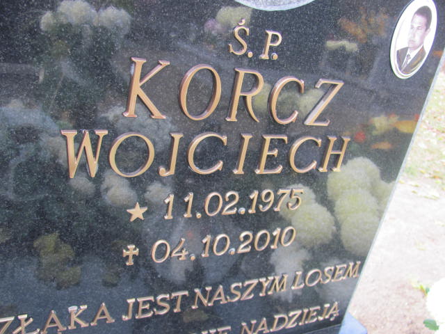 Wojciech Korcz 1975 Głogów Gmina - Grobonet - Wyszukiwarka osób pochowanych