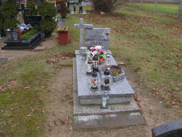 Grób Franciszka Brodzińska