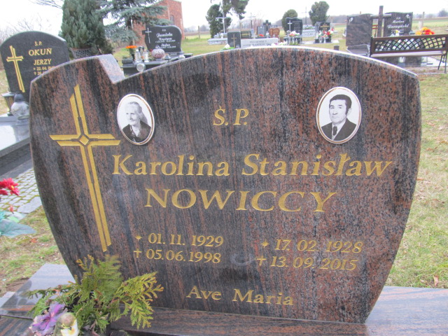 Karolina Nowicka 1929 Głogów Gmina - Grobonet - Wyszukiwarka osób pochowanych
